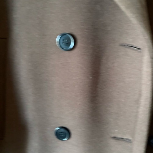 DLV Brown Maxi Coat New With Belt, Size S-M