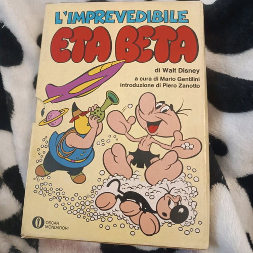 L' Imprevedibile Eta Beta comics used, 2 pieces, Italian