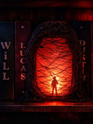 3D Printed Illuminated Portal Decor new with LED lighting