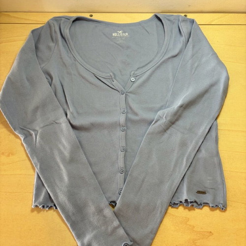 Hollister blouse used, size Large, blue