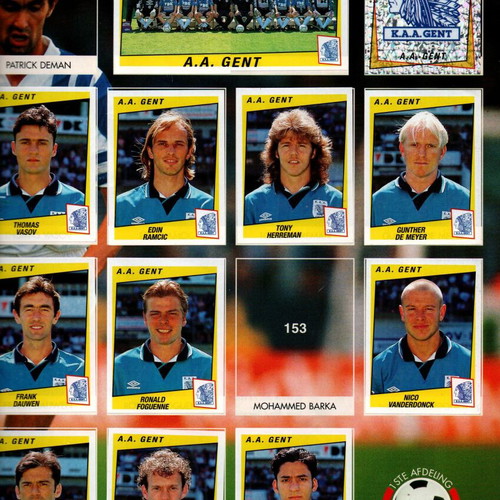 Panini Belgium Football 1997 collectible album new