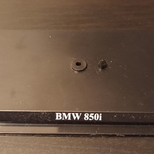 BMW 850i 1/43 metal miniature new
