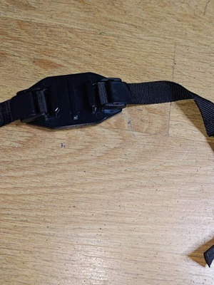 Helmet strap mount for vented helmet like new
