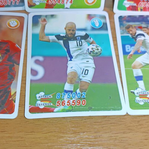 Uefa Euro 2024 Germany cards like new, pack of 21