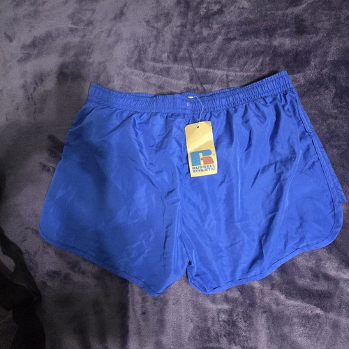 Russell Athletic swim shorts size L, blue