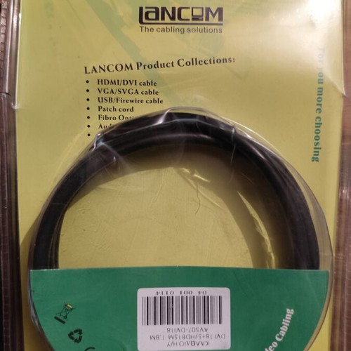 DVI to HDB Cable 1.8 meters new