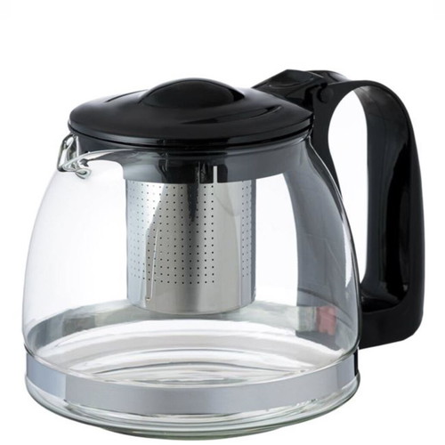 Glass Teapot with Stainless Steel Filter 1250 ml new