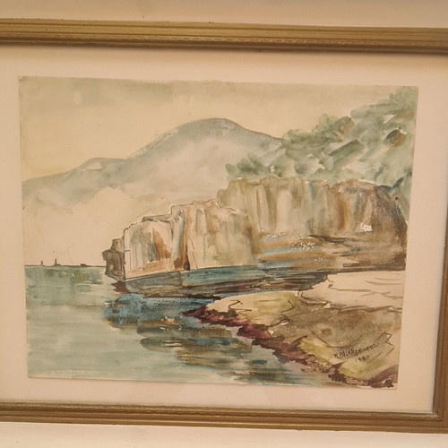 Oil painting in like-new condition