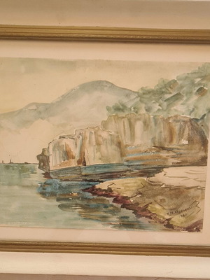 Oil painting in like-new condition