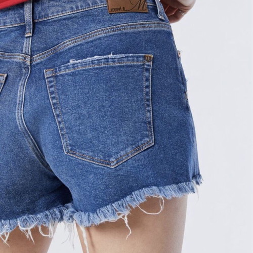 Mavi Roise Mid Short women's denim shorts new, size 28, blue