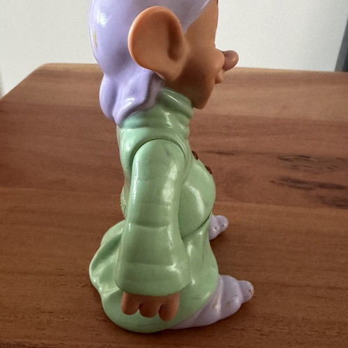 Vintage Disney Dopey figure 1992 Mattel used, Snow White & Seven Dwarfs