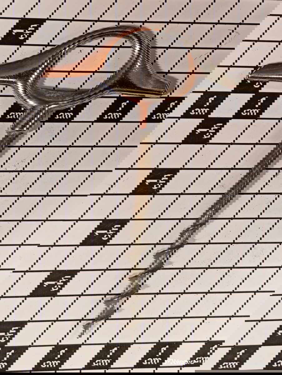 Τιρμπουσόν γαλλικού τύπου μεταχειρισμένο από χρωμιομένο χάλυβα