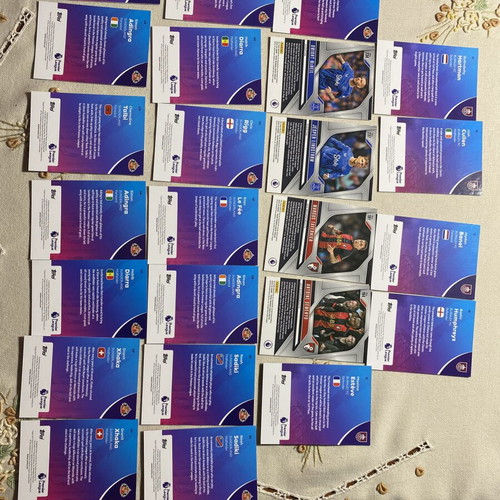 Panini Prizm and Chrome Topps Premier League Collection new