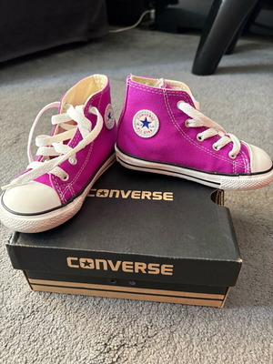 Converse All Star μποτάκι σαν καινούργιο, μωβ, νούμερο 24