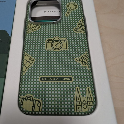 Pitaka Aramid Limited Edition iPhone 15 Pro Wes Anderson case like new