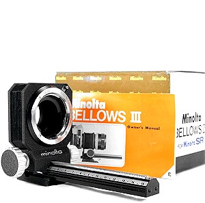 Minolta SR Bellows ΙΙΙ (Φυσούνα Macro) μοντούρα SR/MC/MD με κουτί και οδηγίες