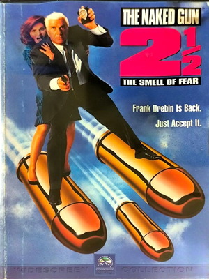 DVD The Naked Gun 2 1/2 The Smell of Fear μεταχειρισμένο, κωμωδία περιπέτεια