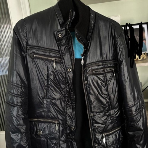 Black jacket like new, size L