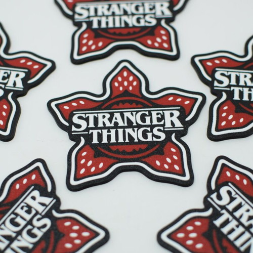 Stranger Things Wall Decor and 6 Coasters Set 3D Printed New