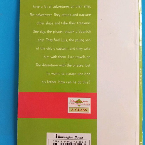 The Adventures of Captain Crossbones literary English book new with CD