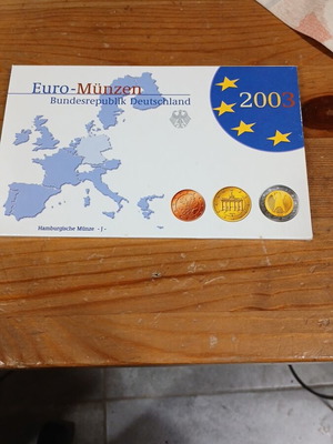 Σετ νομισμάτων Γερμανίας ευρώ 2003 σαν καινούριο