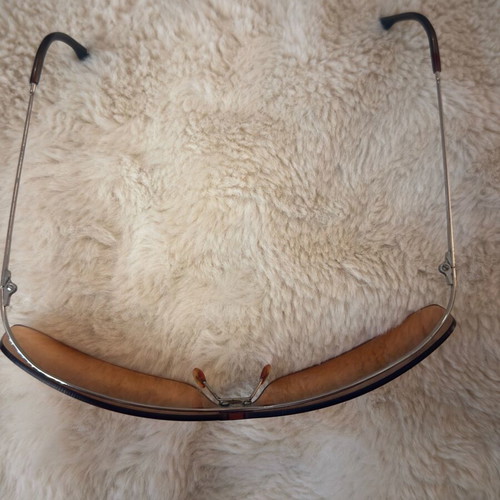 Chanel sunglasses used, orange
