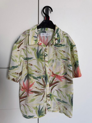 Zara kids summer shirt like new, multicolor, size 110 cm
