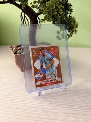 Lionel Messi Bronze Extra Sticker Panini World Cup 2022 like new