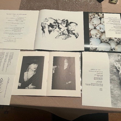 Christian Death pack of 4 used gothic inserts
