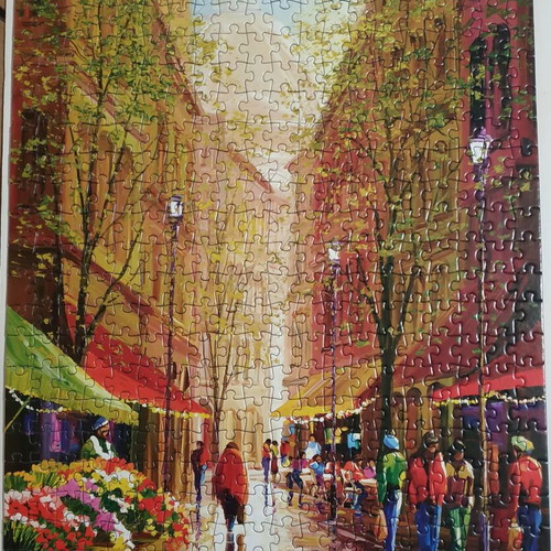 Anatolian puzzle 500 pieces like new with stand
