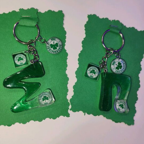 Handmade resin keychain Panathinaikos new