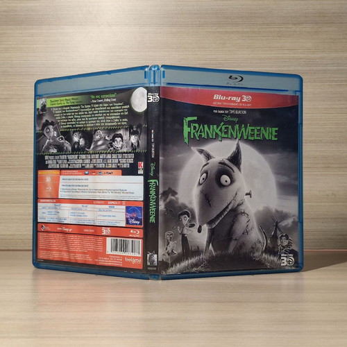 Frankenweenie Blu-Ray 2D & 3D used with Greek subtitles