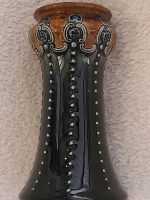 Royal Doulton βάζο αντίκα σαν καινούργιο, art nouveau πορσελάνη 1902-1922