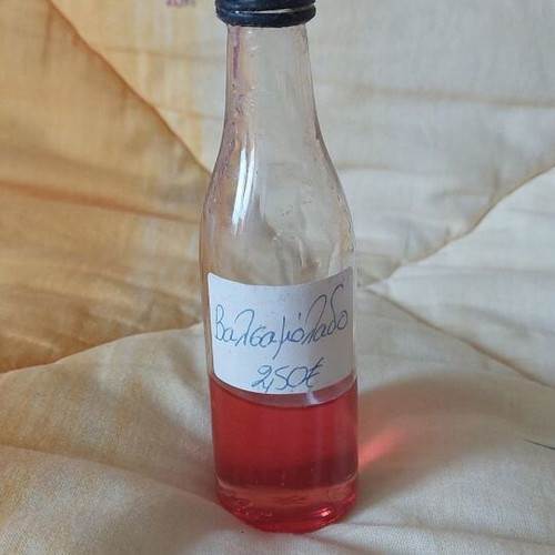 Balsam oil used for muscle pain, one-third bottle