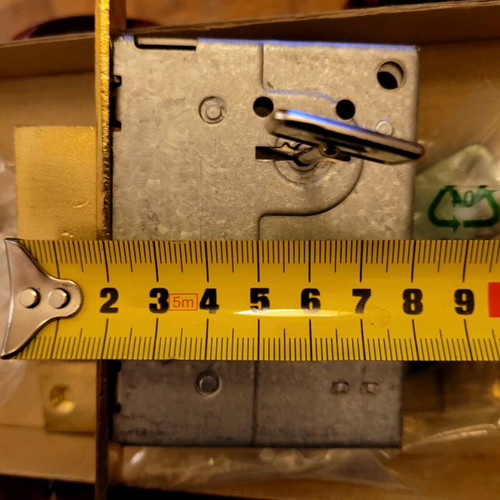 Cisa mortise security lock 2 turns with 3 keys new