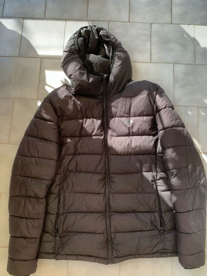 Puffer μπουφάν Pull and Bear μαύρο σαν καινούργιο, μέγεθος L
