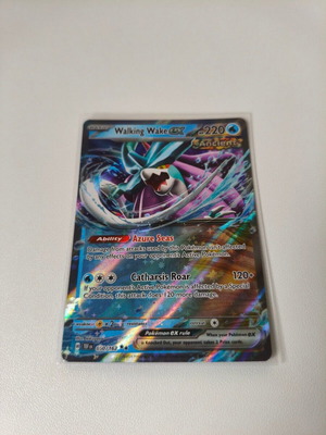 Pokemon Walking Wake EX Temporal Forces new