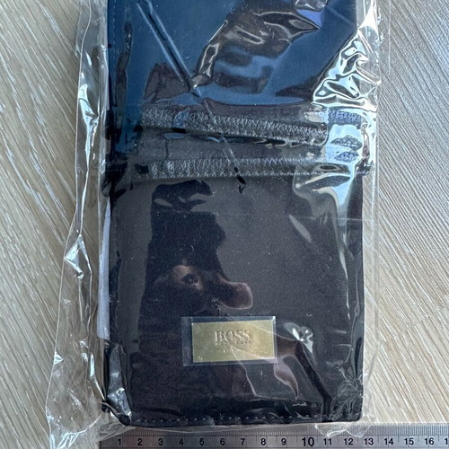 Boss parfums cosmetic travel bag new