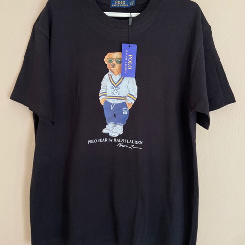 Polo Ralph Lauren Bear T-shirt new, black, size L