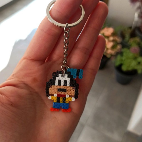Goofy keychain new, handmade