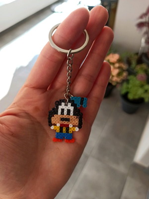 Goofy keychain new, handmade