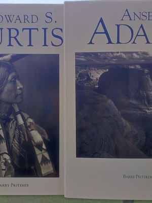 Edward Curtis and Ansel Adams photographic albums used, rare