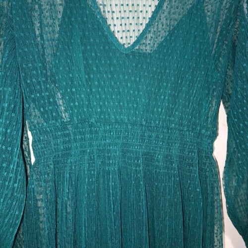 Zara dress like new in emerald color, size small