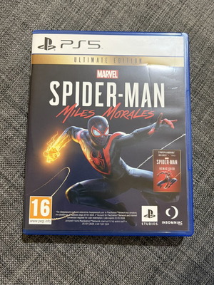 Spiderman Miles Morales PS5 game like new