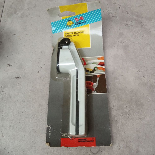 Garlic press Pi Mi Prisunic Marinopoulos packaging from 1990 new