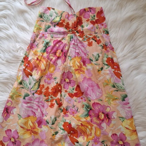 Achilleas summer floral dress new, one size, multicolor