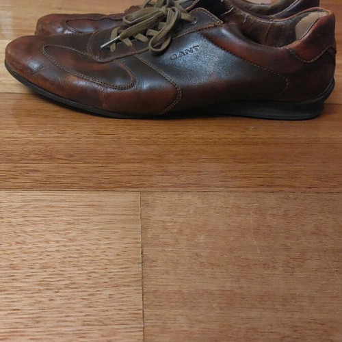 Gant men's shoes used, brown, size 45.5