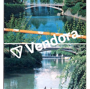 Τρίκαλα - ΛΗΘΑΙΟΣ ποταμός - Old Trikala - Vintage, Παλιά,  Σπάνια, Συλλεκτική καρτ ποστάλ
