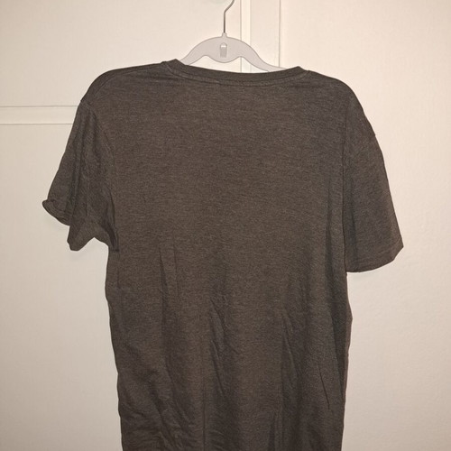 Admiral T-shirt size L gray with print used