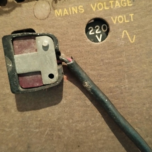 Vintage 1950s radio used, Mullard brand, made in UK